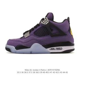 Jordan Air 4 Retro OG Black Cement Men's Basketball Shoes