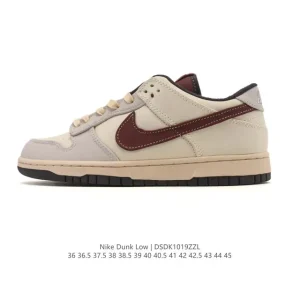 Nike SB Dunk Low Pro Vintage Leather Skateboarding Shoes