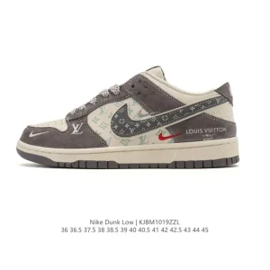 Nike SB Dunk Low Pro Vintage Leather Skate Shoes for Men and Women