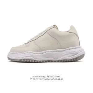 Mmy Maison Mihara Yasuhiro Blakey Low Top Canvas Sneakers