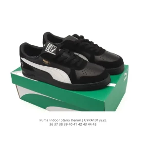 Puma Indoor Starry Denim Classic Low-Top Skate Shoes for Men and Women