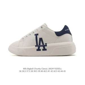 MLB Chunky Liner Mid Retro Streetwear Sneakers for Men and Women