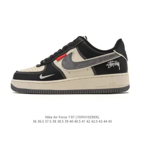 Nike Air Force 1 Low 07 Classic White Leather Sneakers