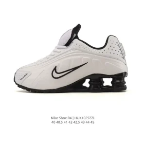 Nike Shox R4 Metallic Running Shoes with Shox Technology