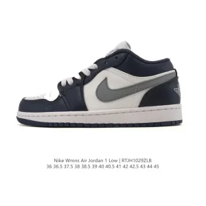 Jordan Air Jordan 1 Low Retro Basketball Shoes with Air Cushion