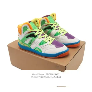 Gucci Edtb1029Xvl High Top Chunky Sole Retro Basketball Shoes