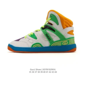Gucci Edtb1029Xvl High Top Chunky Sole Basketball Sneakers for Men and Women