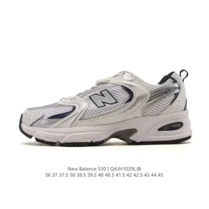 New Balance 530 Retro Running Shoes Vintage Style Thick Sole Cushioning