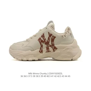 MLB Bigball Chunky New York Yankees 6cm Height Increase Dad Shoes