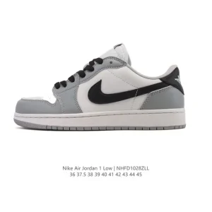 Jordan Air Jordan 1 Low Retro Classic Leather Basketball Shoes