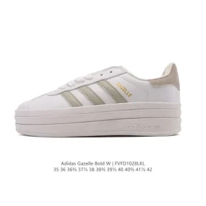 Adidas Gazelle Bold 2025 New Year Retro Chunky Sole Sneakers