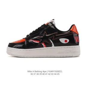 Bape x Nike Air Force 1 Low Camo Sneakers for Men and Women
