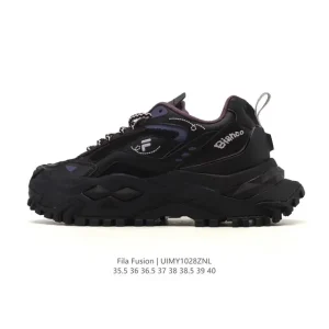 Fila Fusion Women's Chunky Dad Shoes White Fashion Sneakers