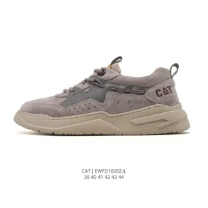 Cat Men's Outdoor Hiking Shoes Thick Sole Comfortable Sneakers