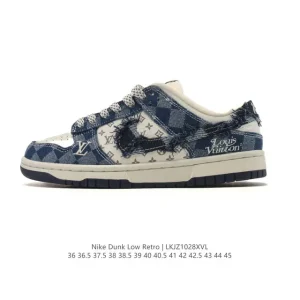 Nike Dunk Low Retro Vintage Basketball Sneakers for Men and Women