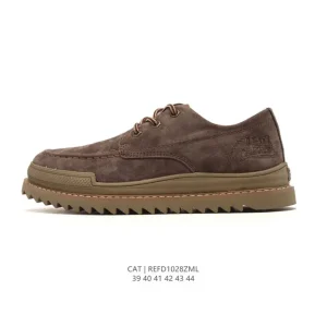 Cat Men's Outdoor Hiking Shoes Thick Sole Old Man Shoes