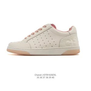 Chanel Classic White Platform Sneakers for Women