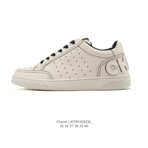 Chanel Classic White Platform Sneakers for Women