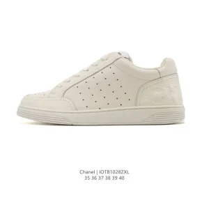 Chanel Women's Classic White Chunky Sole Fashion Sneakers