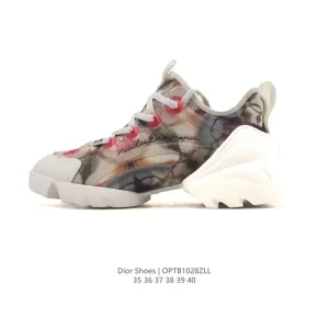 Dior D-Connect Chloroprene Rubber Sneakers for Men and Women