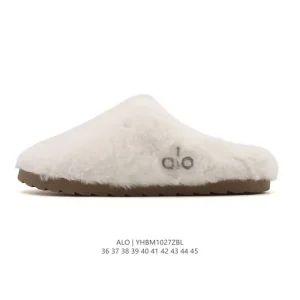 Alo Recovery Slipper Fall Winter New Fuzzy Slippers for Men and Women