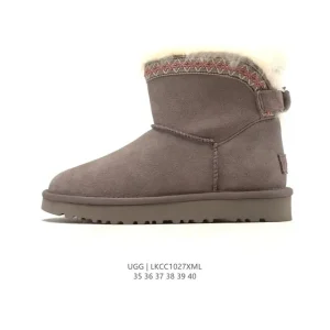 UGG Classic Mini II Women's Winter Boots Waterproof Leather Platform Sole
