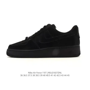 Nike Air Force 1 07 Low White Leather Sneakers for Men and Women