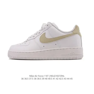 Nike Air Force 1 Low 07 Leather White Casual Sneakers