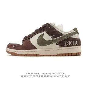 Nike Dunk Low Retro Vintage Basketball Sneakers for Men and Women