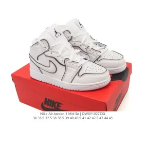 Nike Air Jordan 1 Mid Men's Women's Basketball Shoes