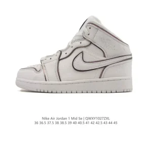 Nike Air Jordan 1 Mid Men's Women's Basketball Shoes