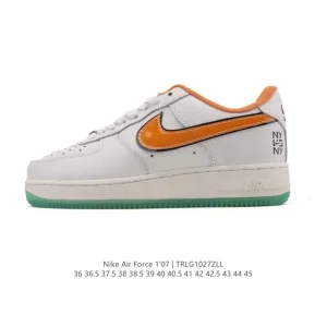 Nike Air Force 1 '07 Low White Sneakers with Air Cushioning