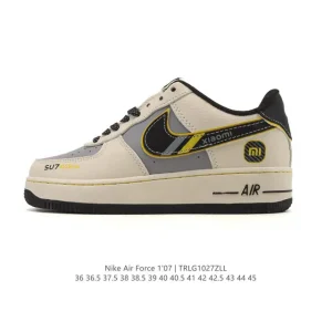 Nike Air Force 1 '07 Low White Casual Sneakers with Air Cushioning