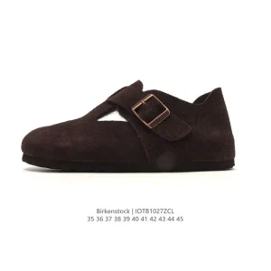 Birkenstock Boston Vl Suede Soft Footbed Cork Sole Shoes