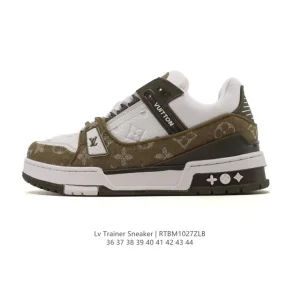 Louis Vuitton Trainer Sneaker Low Fashion Luxury Shoes