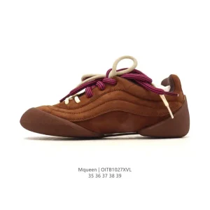 Alexander McQueen Flexion Women's Leather Running Sneakers