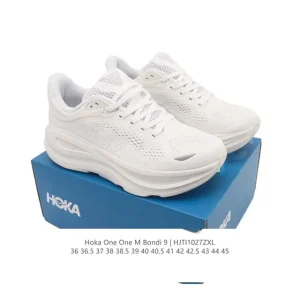 HOKA Bondi 9 Men's and Women's Lightweight Cushioned Running Shoes