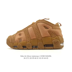 Nike Air More Uptempo 96 Men's Basketball Shoes with Visible Air Cushioning