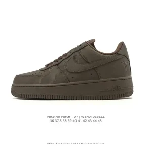Nike Air Force 1 '07 Low White Leather Sneakers