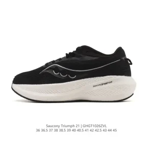 Saucony Triumph 21 Cushioning Running Shoes for Men and Women