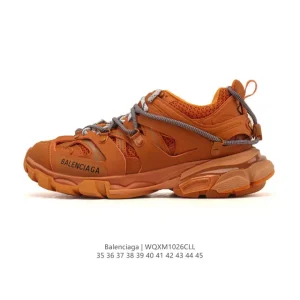 Balenciaga Track Trail Low-Top Vintage Outdoor Sneakers for Men and Women