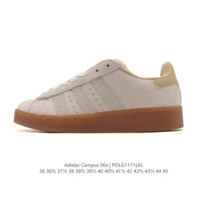 Adidas Campus 00S Retro Bread Shoe in Classic Black and White