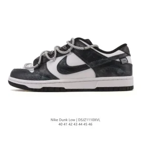 Nike SB Dunk Low Pro Men's Women's Skateboarding Shoes Vintage Leather