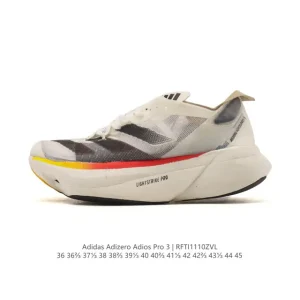 Adidas Adizero Adios Pro 3 Running Shoes with Carbon Rods