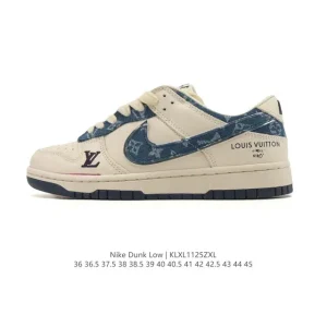Nike SB Dunk Low Pro Vintage Leather Skate Shoes for Men and Women
