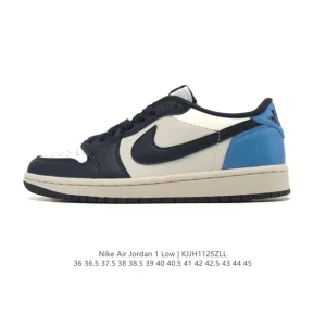 Jordan Air 1 Low Retro Basketball Shoes with Air Cushion