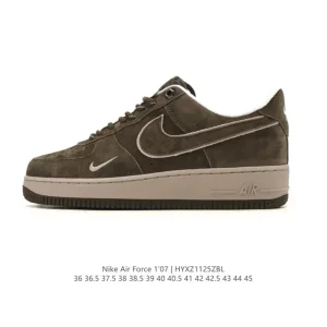 Nike Air Force 1 '07 Low White Leather Sneakers
