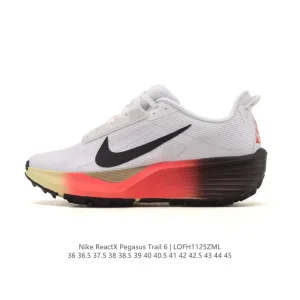 Nike Reactx Pegasus Trail 6 Men's Women's Outdoor Running Shoe