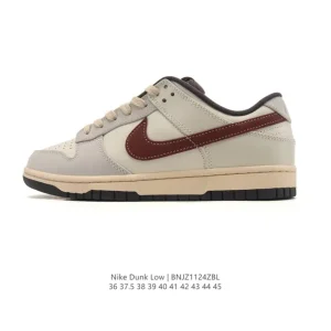 Nike SB Dunk Low Pro Vintage Leather Skate Shoes for Men and Women