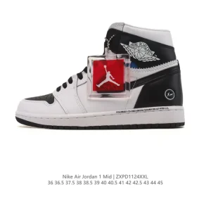 Nike Air Jordan 1 Mid Men's Women's Basketball Shoes